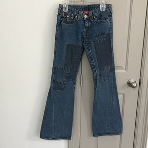 True Religion Patchwork jeans